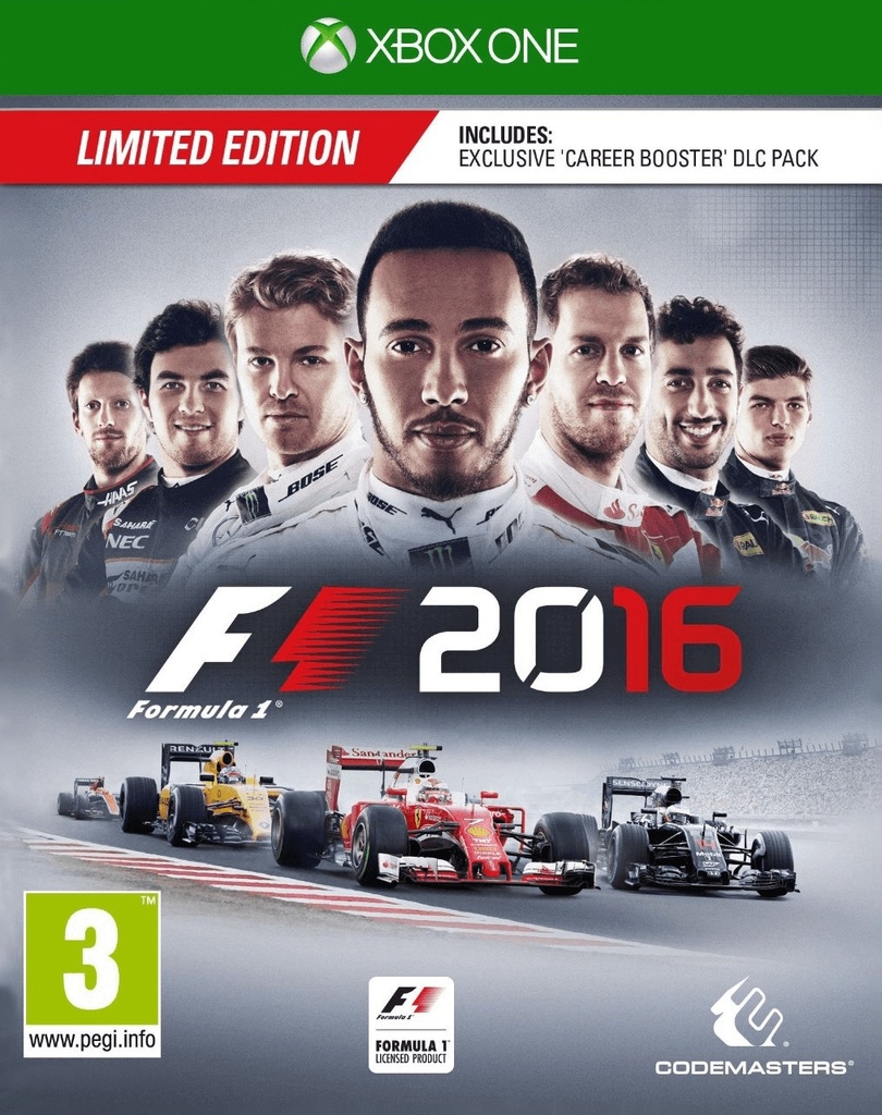 [JV-250004] F1 2016 : Dition Limite (Xbox One)