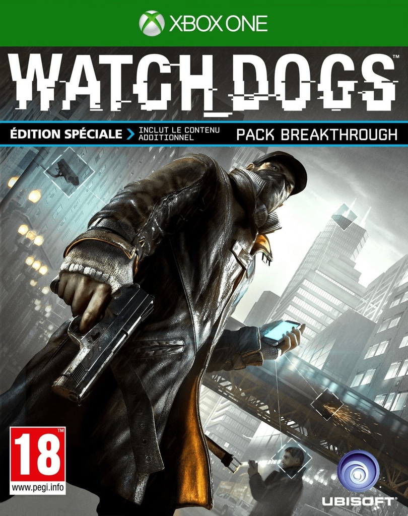 [JV-250005] Watch Dogs: Eition Spciale (Xbox One)