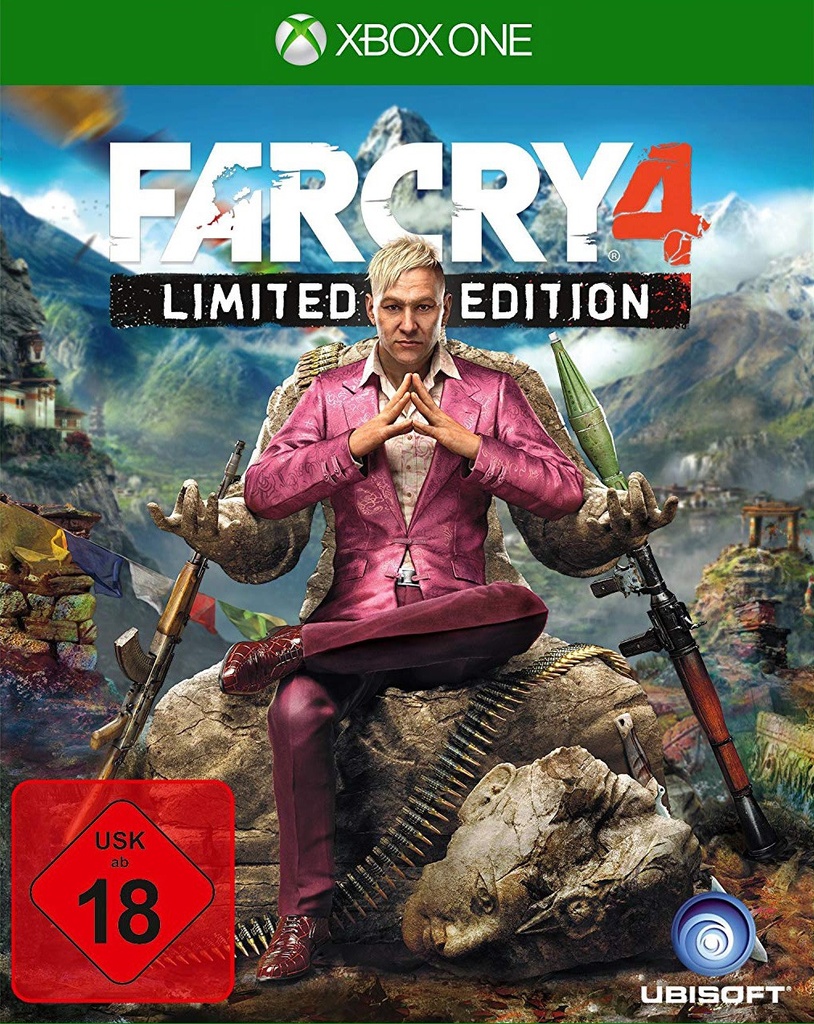 [JV-250006] Xbox One - Far Cry 4 #Limited Edition (DE/EN) (mit OVP) (gebraucht) USK18